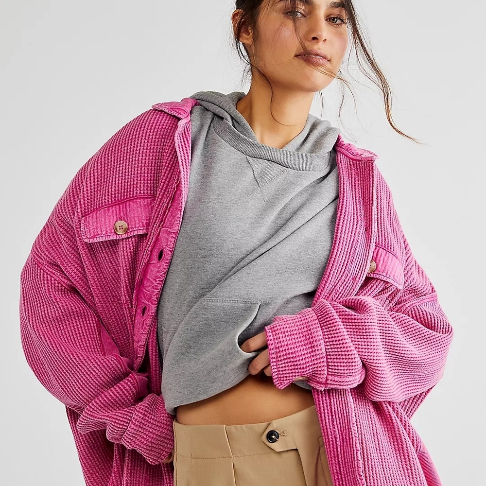 Free People Scout Jacket In Pink